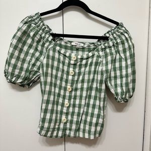 MADEWELL gingham top